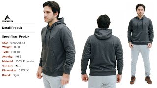 EIGER X-KLEIN SWEATER || SKU#: 910006543 || HOODIE EIGER 1989