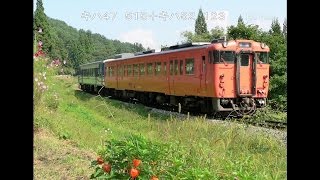 JR米坂線 快速べにばな車窓風景（キハ52 坂町～今泉）2008年