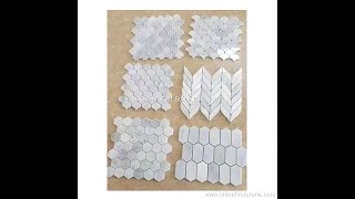 Everything You Need to Know About Carrara White Stone Marble Hexagon Herringbone Mosaic Wall Tile