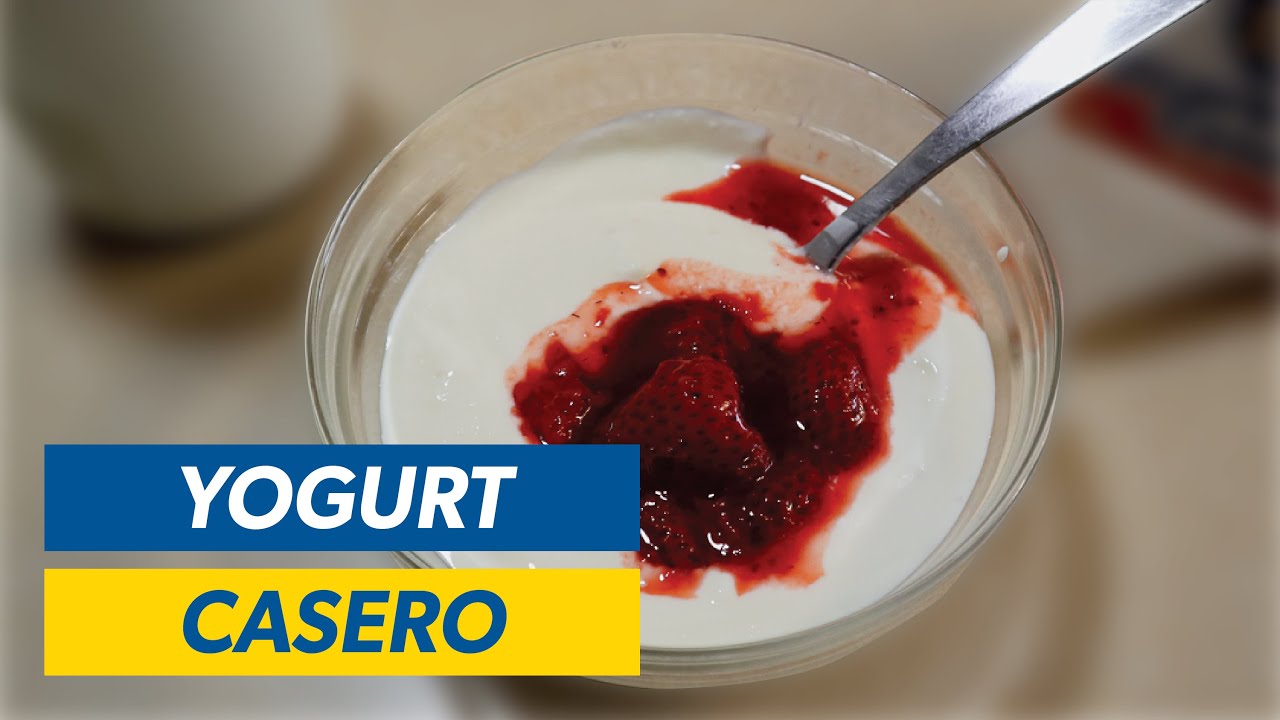 Cómo Hacer YOGURT Casero 😋🍓 - YouTube