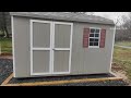 amish storage shed delivery