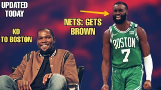Jaylen Brown-Kevin Durant Trade / Celtics Offer Nets Jaylen Brown Centered Trade Package For KD
