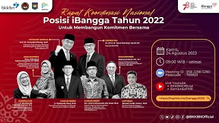 Rapat Koordinasi Nasional Posisi iBangga 2022 untuk Komitmen Bersama