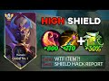 WHEN GLOBAL HANABI ABUSE THIS HIGH SHIELD HACK BUILD AND SPELL FOR 2024!!💀 ( must try! )