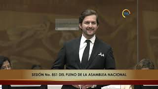 Asambleísta Esteban Torres - Sesión 851- #ElGranPadrino