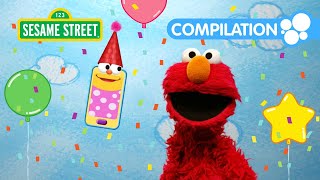 Party with Elmo! | 1 HOUR Sesame Street Songs and Dance Compilation!