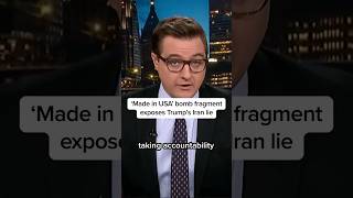 ‘Made in USA’ bomb fragment exposes Trump’s Iran lie