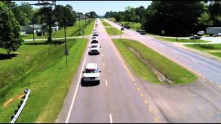 Funeral for ECRS member Vicky Ryan.