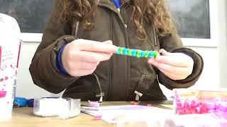 Pony bead snake 🐍 tutorial
