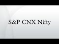 s u0026p cnx nifty