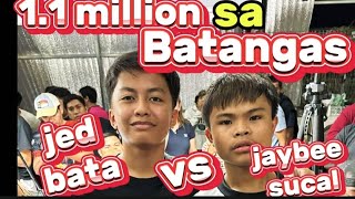 1.1 MILLION SA BATÀNGAS 🎱 JAYBEE SUCAL VS JED BATA BATÀNGAS 01-07-2025