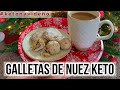 GALLETAS DE NUEZ KETO| GALLETAS KETO| DIETA KETO| DIETA CETOGENICA!