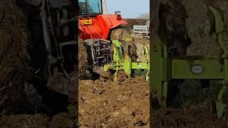 Massey Ferguson 2640 at NBVTS Winter Ploughing Match Sunday 28th January 2024