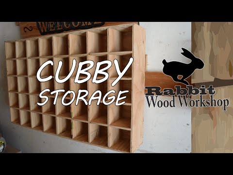 Cubby storage Easy build. Cubby storage Easy build.