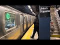 irt lexington ave line r62a 6 train from grand central 42nd street to 14th street union square.