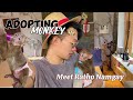 Adopting Monkey as a pet in Thimphu. Phuntshok Sonam VLOG.