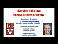Overview of the Java Reactive Streams API (Part 2)