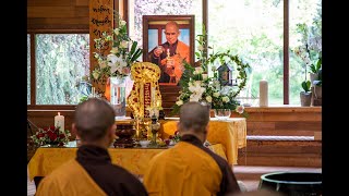 Thich Nhat Hanh Memorial Ceremony | Plum Village France | 2023 01 22