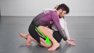 Foot placement for a good hip bump sweep