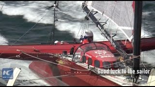 Chinese mariner challenges world record with solo trans-Pacific journey