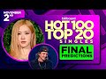 FINAL PREDICTIONS | Billboard Hot 100, Top 20 Singles | November 2nd, 2024