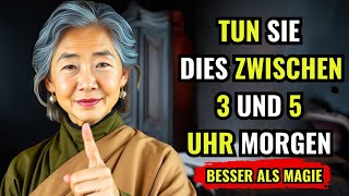 Wenn Sie zwischen 3 und 5 Uhr morgens aufwachen, TUN SIE DIESE 3 DINGE! | Buddhistische Weisheit