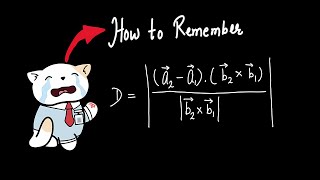 Shortest Distance Between Skew Lines | 3D Geometry Formula Derivation | Class 12 CBSE