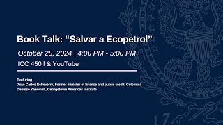 Book Talk: Salvar a Ecopetrol