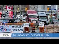 A $290-million lawsuit against Freedom Convoy is on & PM Trudeau is not resigning l Oct 28, 24 l BCN