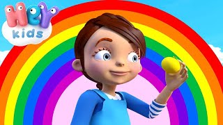 Kolory piosenka 🌈 Nauka kolorów dla dzieci - HeyKids po polsku