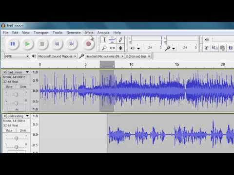 Getting started with Audacity: Mixing multiple tracks Getting started with Audacity: Mixing multiple tracks