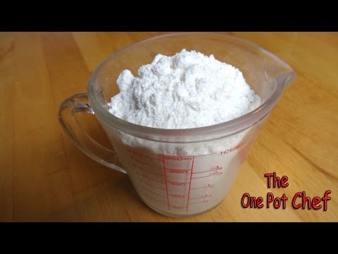 Quick Tips: Home Made Self Raising Flour | One Pot Chef Quick Tips: Home Made Self Raising Flour | One Pot Chef