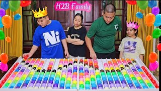 Family Games | Color Ball Puzzle Challenge, Who is the Best? ☆ Level 21