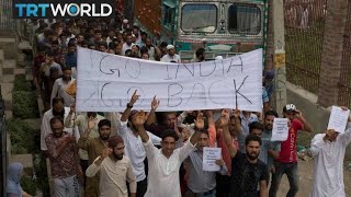 Kashmir Tensions: Protesters call for end to lockdown in region