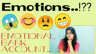 What is an Emotional Bank Account?! Spend your Emotions Wisely | Weekly Roads