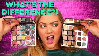 TARTEIST PRO VS TARTEIST PRO REMIX PALETTE! | tarte vlogs