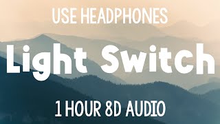 Charlie Puth - Light Switch | 1 Hour (8D Audio)