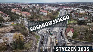 Sosabowskiego w Szczecinie, miesiąc przed otwarciem / Styczeń 2025