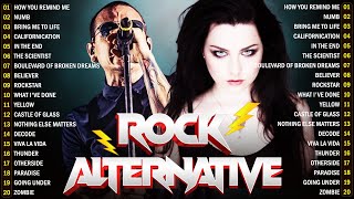 Alternative Rock 90s 2000s Hits ⚡⚡ Evanescence, Linkin park, Creed, AudioSlave, Nickelback, Coldplay
