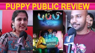 Puppy Public Review | Yogi Babu | Varun, Samyuktha Hegde | Puppy Movie Public Talk