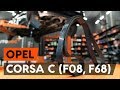 Kaip pakeisti dirzas polifoninis / dirzas pleistiskas polifoninis OPEL CORSA C (F08, F68) [AUTODOC]