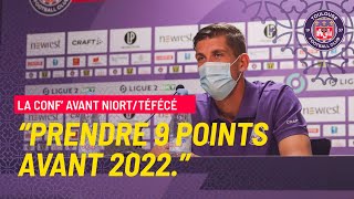 #CNFCTFC "Prendre 9 points avant 2022", Stijn Spierings avant Niort/TéFéCé