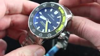 IWC Aquatimer 2000 IW356808 Luxury Watch Review