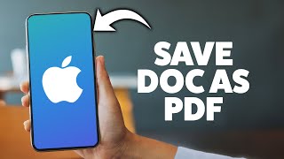 How To Save A Google Doc As Pdf On iPhone 2026 (Step-By-Step Tutorial)