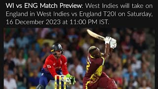 Wi vs ENG Match English Preview | Dream 11 Match Prediction | Wi vs Eng 3rd T20I Match Prediction