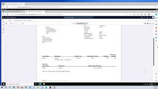 Microsoft Dynamics 365 Sales Order with Partial Shipment and Invoicing.