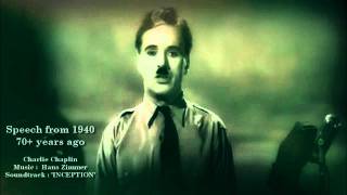 The Great Dictator Speech (Charlie Chaplin) & Inception' Time ' [HD] best version HQ