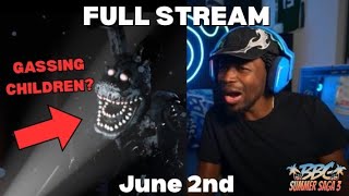 SUMMER SAGA DAY 2, CaughtLiveInterview IG Page, The Entire FNAF Timeline & More 6/2/26 BlueRyai VOD