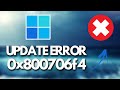 Fix Error 0x800706f4 in Windows Update | Connection and Audio Issues