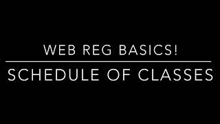 WebSoC Basics